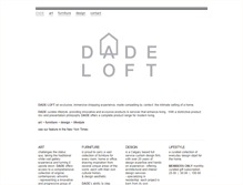 Tablet Screenshot of dadeartanddesignlab.com